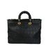 Ltd Edition Braided Large Lady Dior, back view
